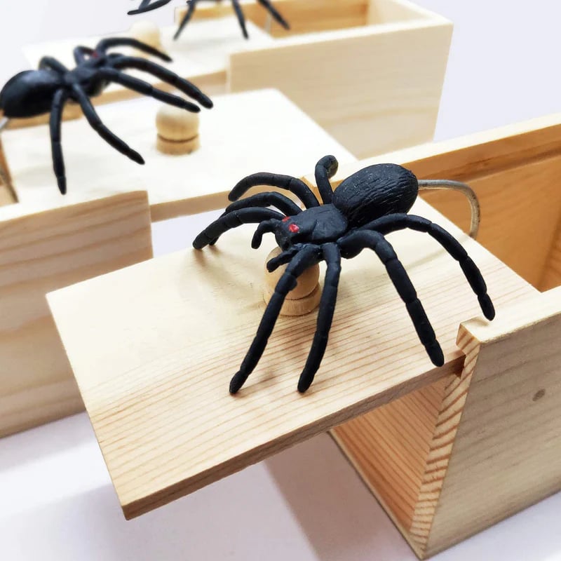 🎁Super Funny Crazy Prank Gift Spider Box
