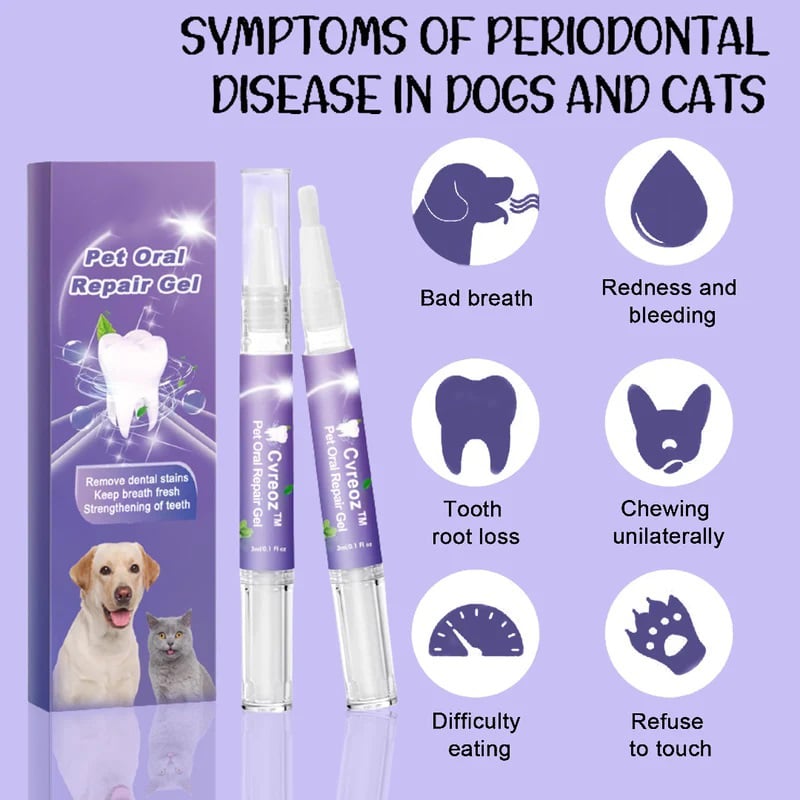🌈 Pet Oral Repair Gel🔥BUY 1 GET 1 FREE TODAY🌈 Pet Oral Repair Gel