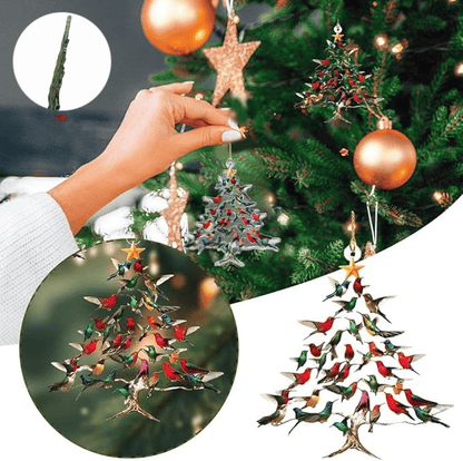 🔥2025 New Release 50% OFF - 🐦🎄Hummingbird Christmas Ornament✨(Same as in the video)