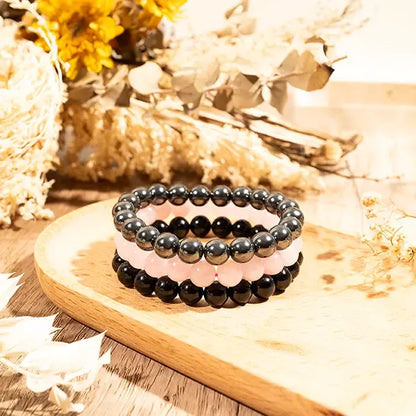 🛡️ Triple Protection Bracelet – Energy, Balance & Inner Strength